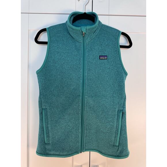 Patagonia Jackets & Blazers - Patagonia Better Sweater Vest Size S Women’s Teal Full Zip Fleece Outdoor